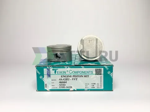 Комплект поршней 4A-GEU-VVT d81 STD 1,2-1,5-3 фото 1