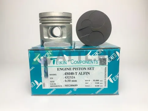 Комплект поршней 4M40-T усиленный d95+0.50 2,5FK-2-4 фото 1