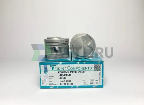 Комплект поршней 4E-FE d74+0.25 1,2-1,2-3 фото 1