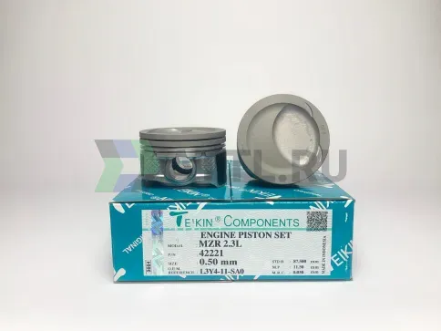 Комплект поршней MZR 2.3L d87,5+0.50 1,5-1,5-2 фото 1