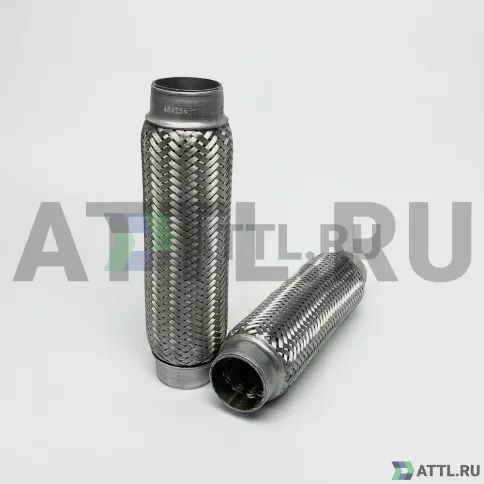Гофра глушителя трехслойная 45*254 фото 2