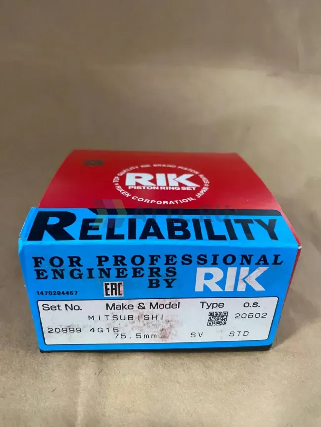 Поршневые кольца 4G15(New) фото 1