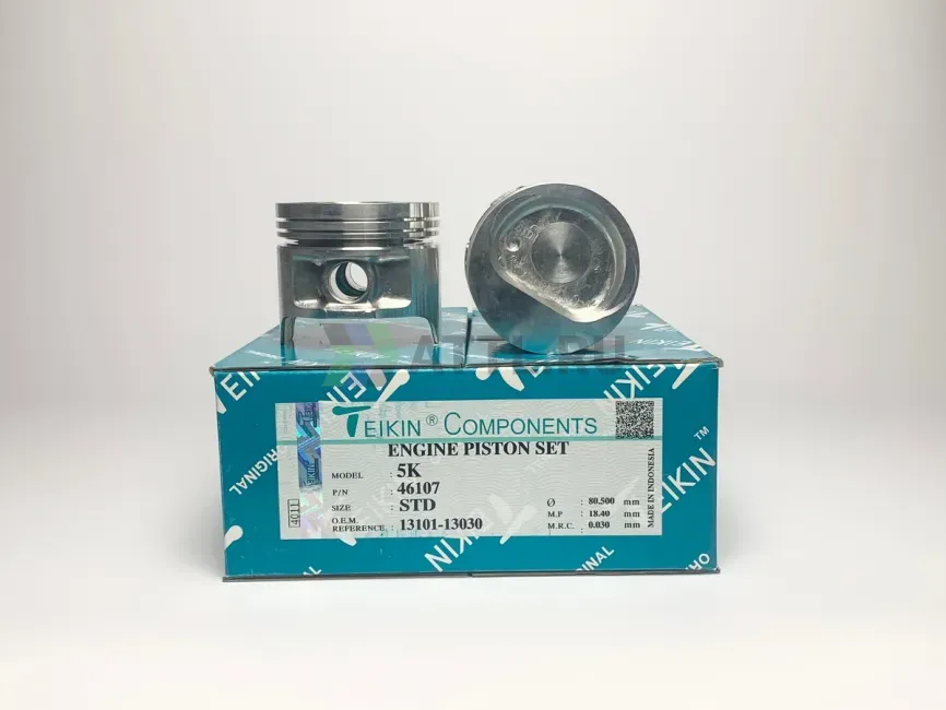 Комплект поршней 5K d80,5 STD 1,5-1,5-4 фото 1