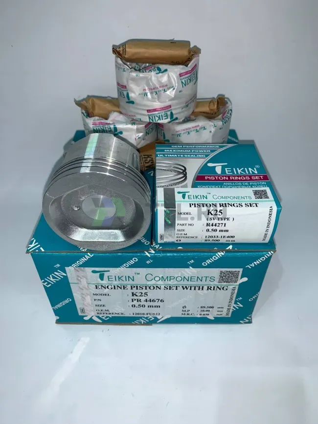 Комплект поршней с кольцами K25 +0.50 фото 1