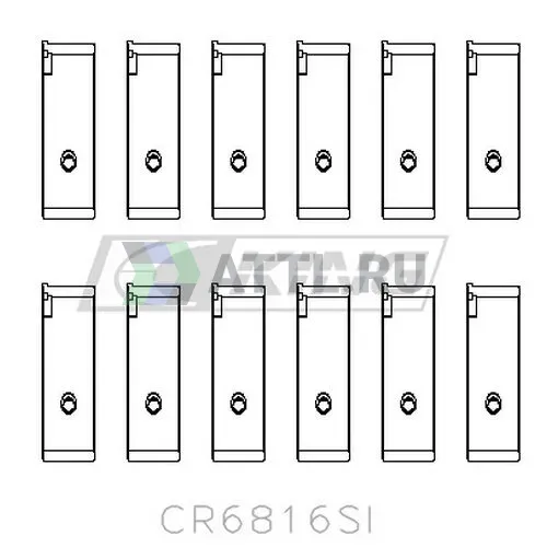 Вкладыши шатунные STD фото 2