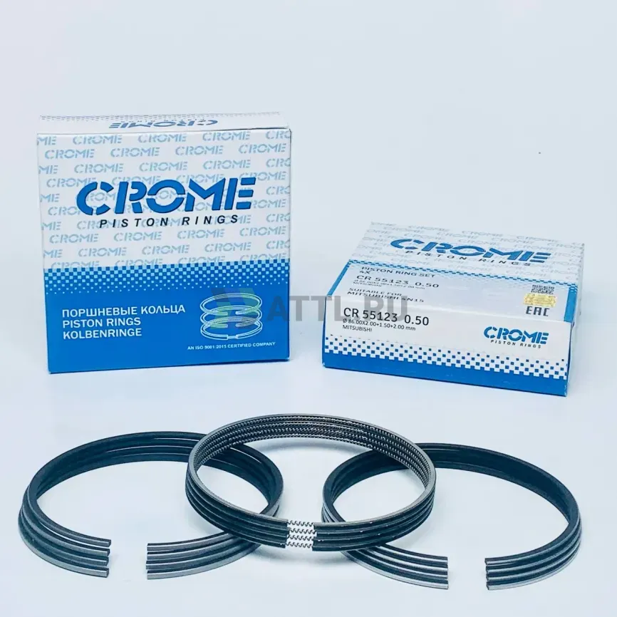 Комплект поршневых колец на 4 цил. +050 4N15 фото 1