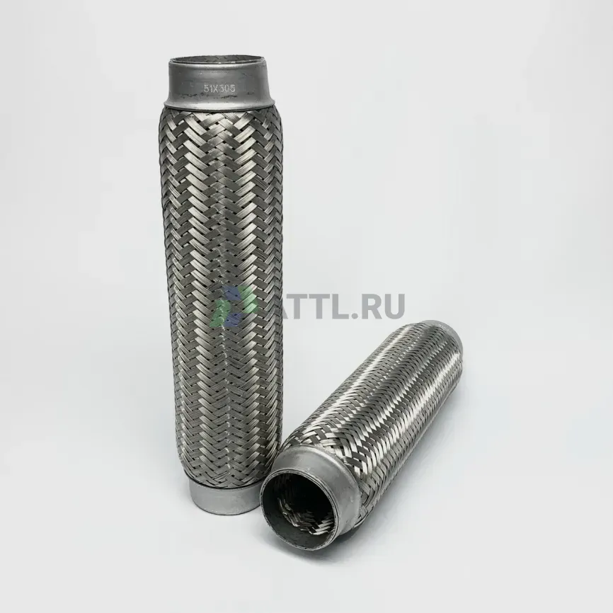 Гофра глушителя трехслойная 51*305 фото 1