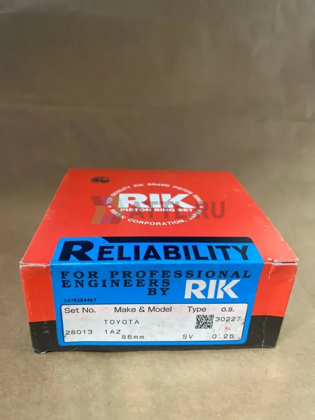 Поршневые кольца 1AZ фото 1