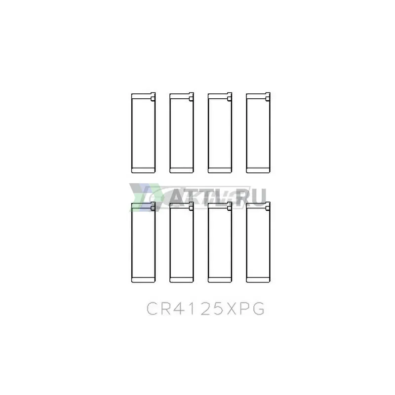 Вкладыши шатунные STD фото 2