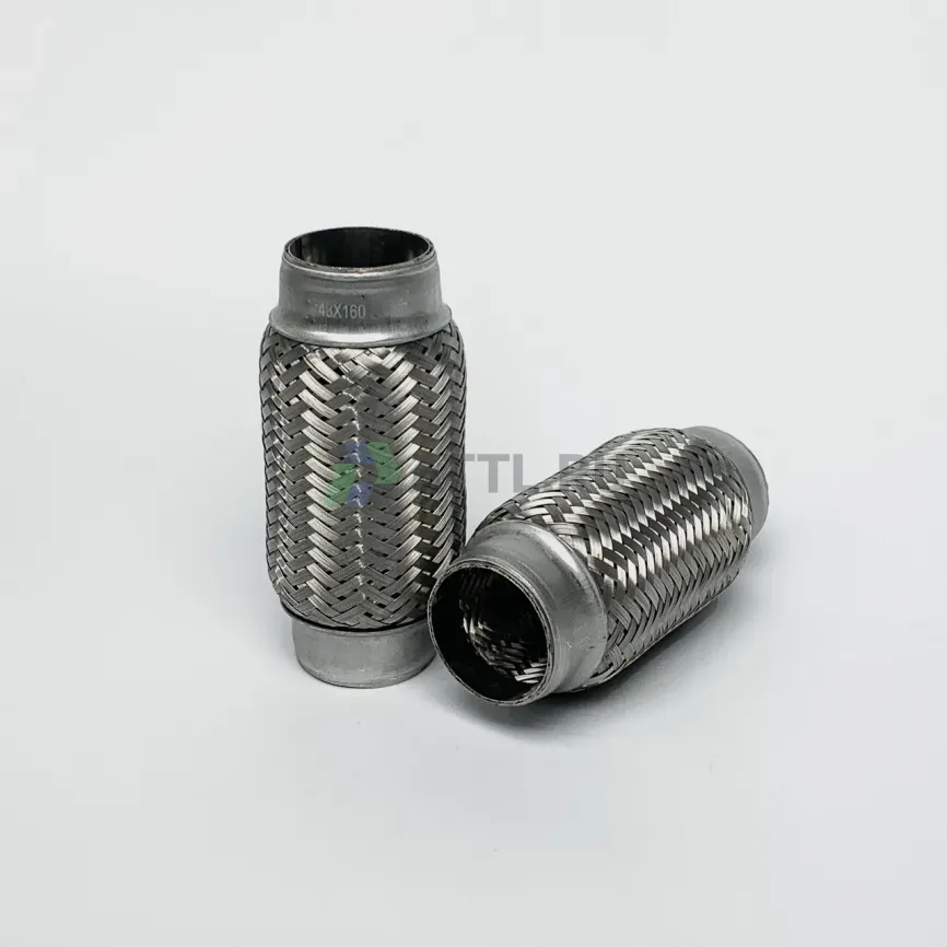 Гофра глушителя трехслойная 48*160 фото 1