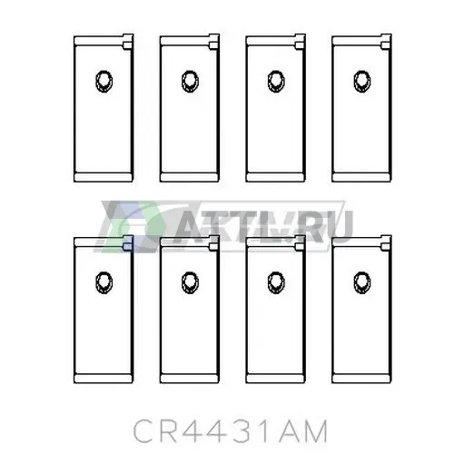 Вкладыши шатунные STD фото 2