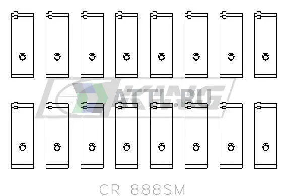 Вкладыши шатунные STD фото 2