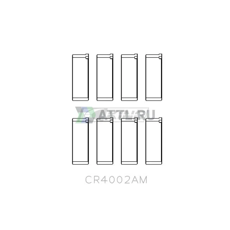 Вкладыши шатунные STD фото 2