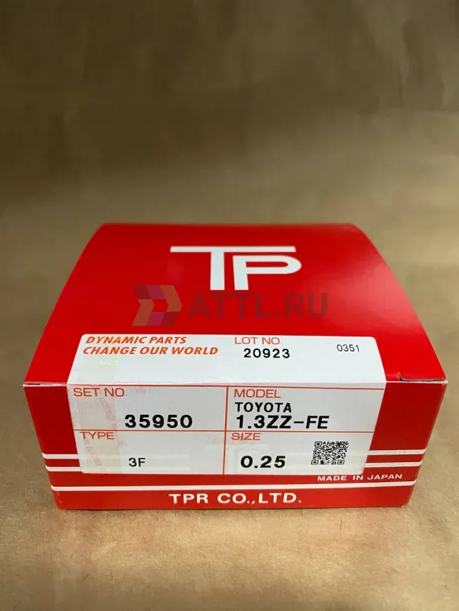 Поршневые кольца 1ZZ фото 1