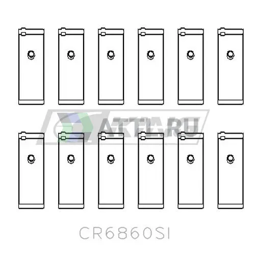 Вкладыши шатунные STD фото 2