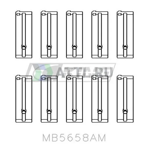 Вкладыши коренные STD фото 2