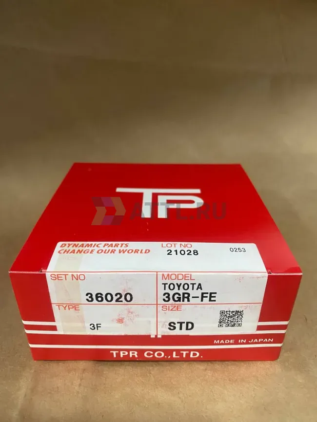 Поршневые кольца 3GR-FE фото 1