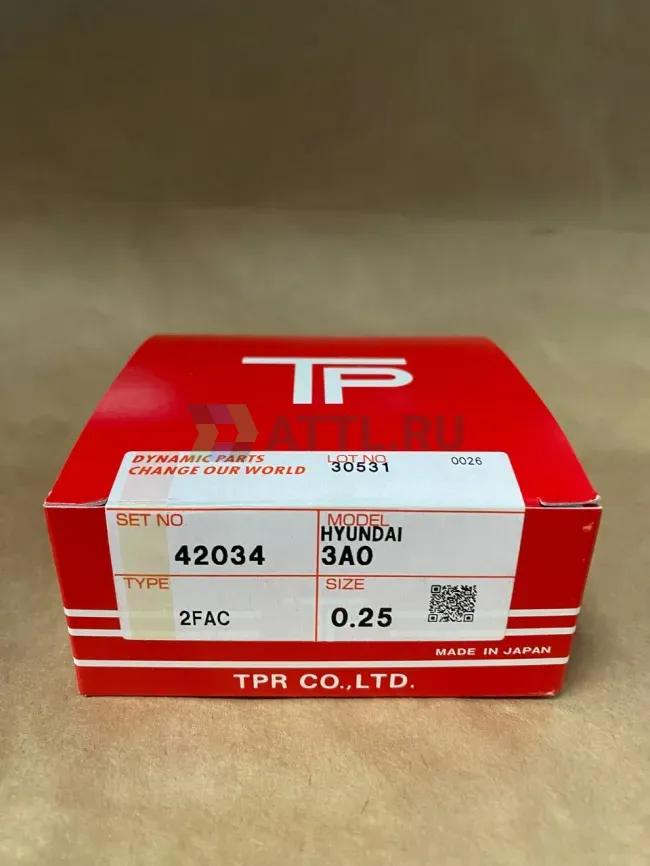 Поршневые кольца 3A0 фото 1