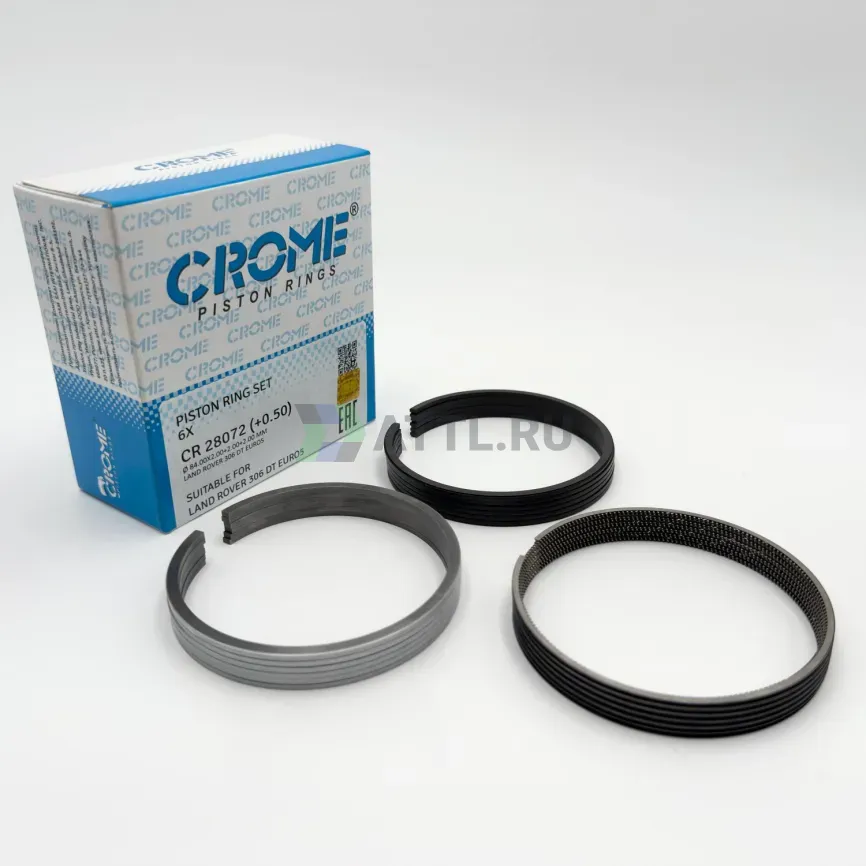 Комплект поршневых колец на 6 цил. +050 TDV6 фото 1