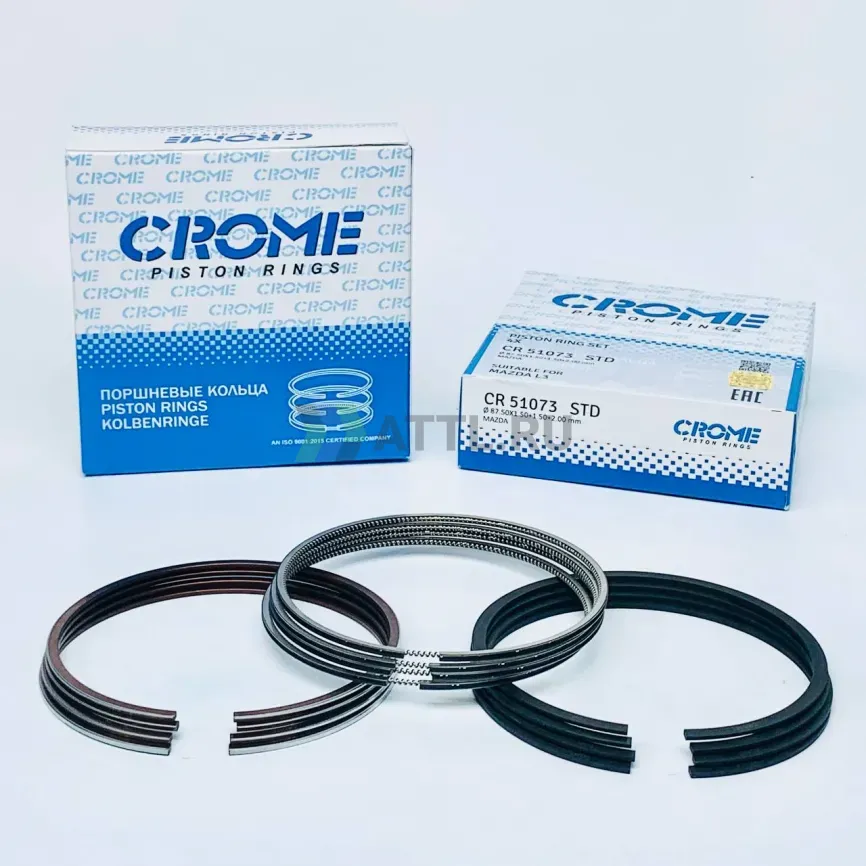 Комплект поршневых колец на 4 цил. STD L3 фото 1
