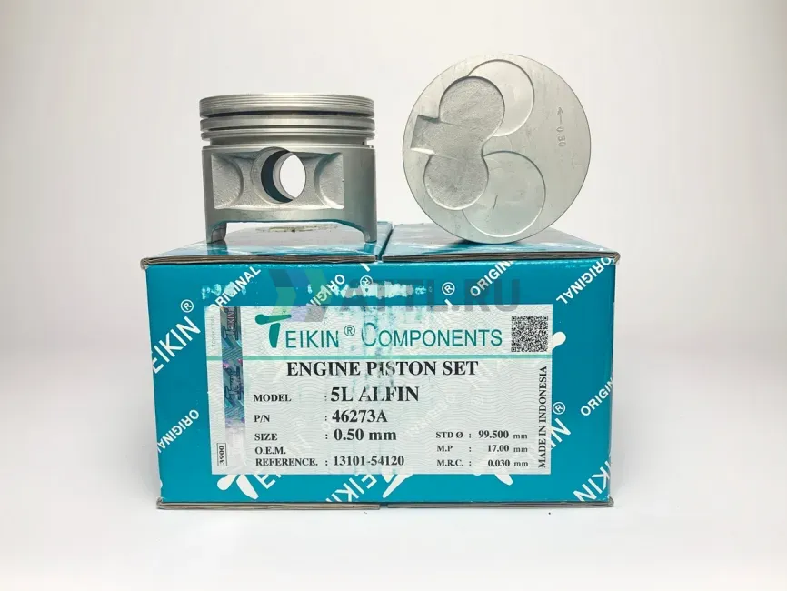 Комплект поршней 5L усиленный d99,5+0.50 2HK-1,5-4 фото 1