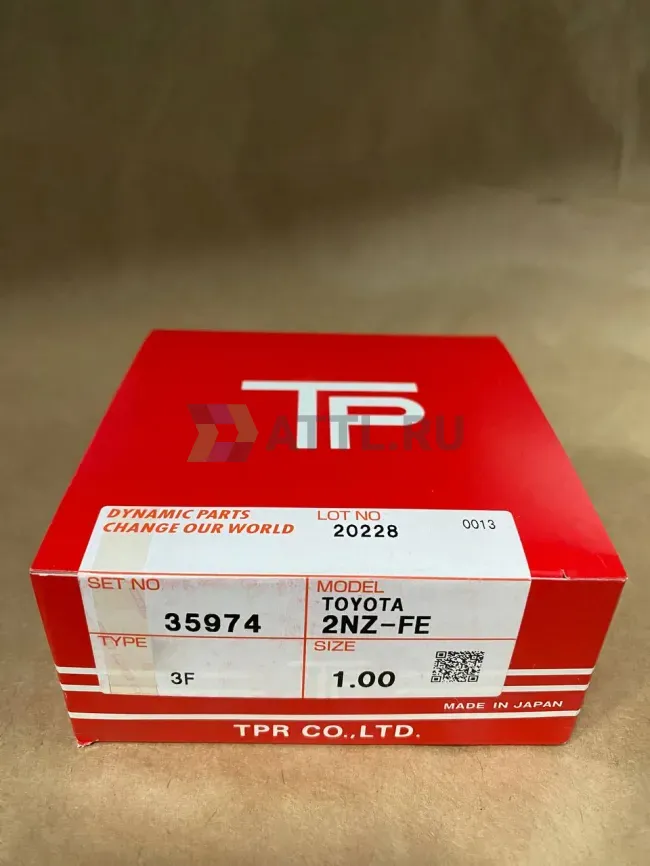 Поршневые кольца 2NZ-FE фото 1