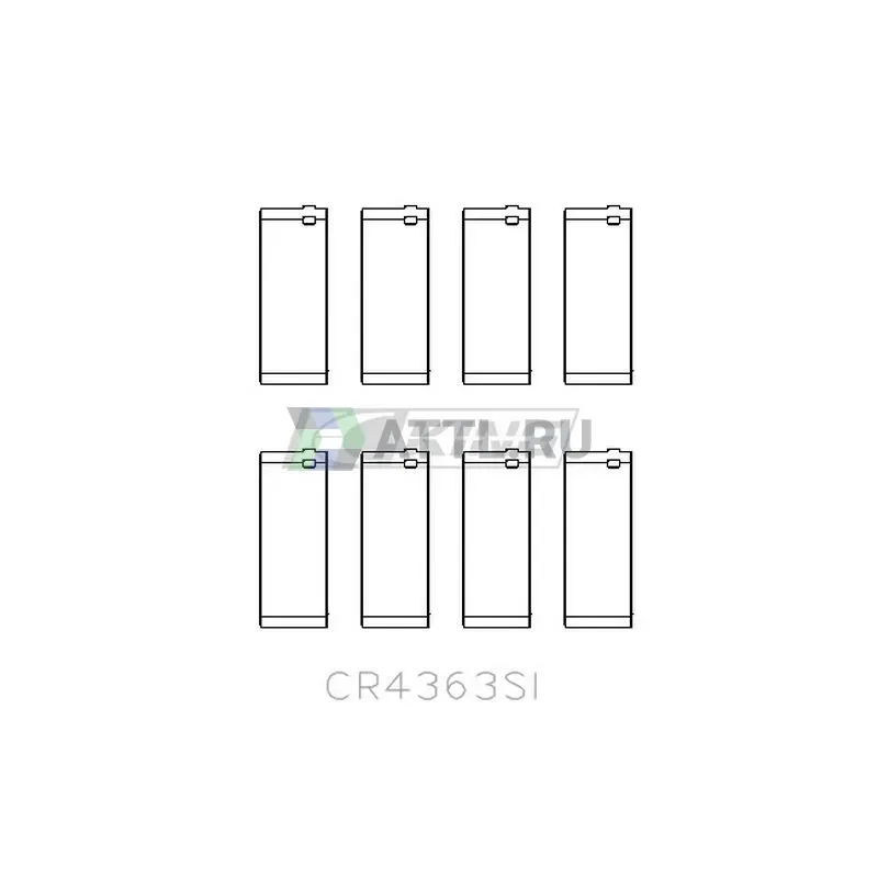 Вкладыши шатунные STD фото 2