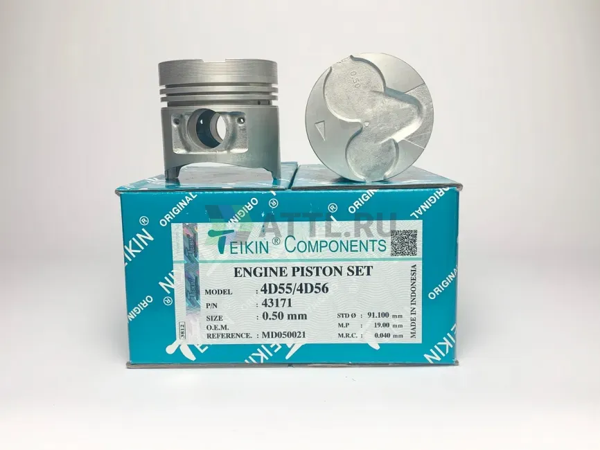 Комплект поршней 4D56 фото 1