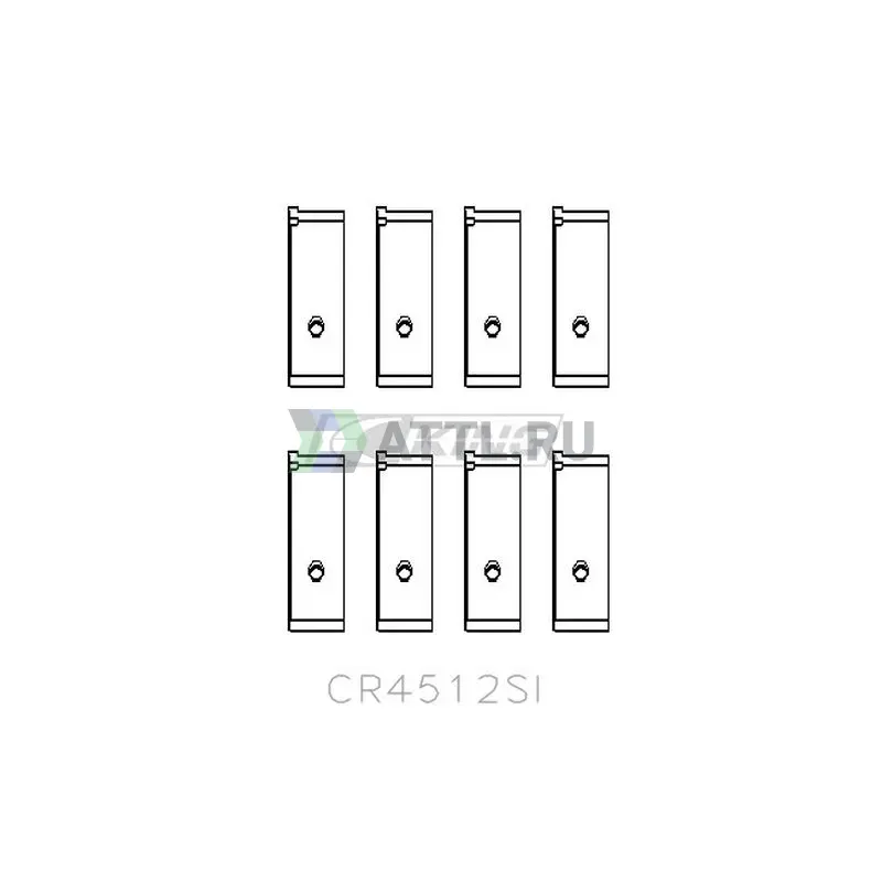 Вкладыши шатунные STD фото 2