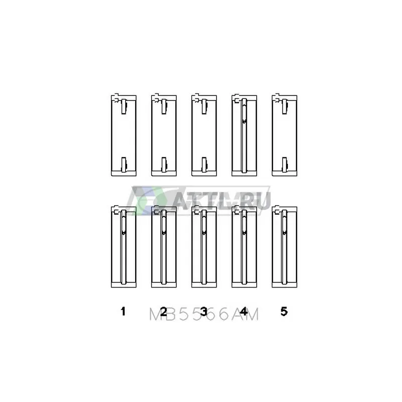 Вкладыши коренные STD фото 2