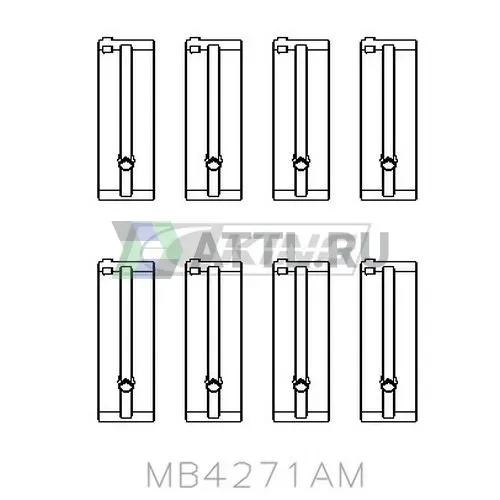 Вкладыши коренные STD фото 2