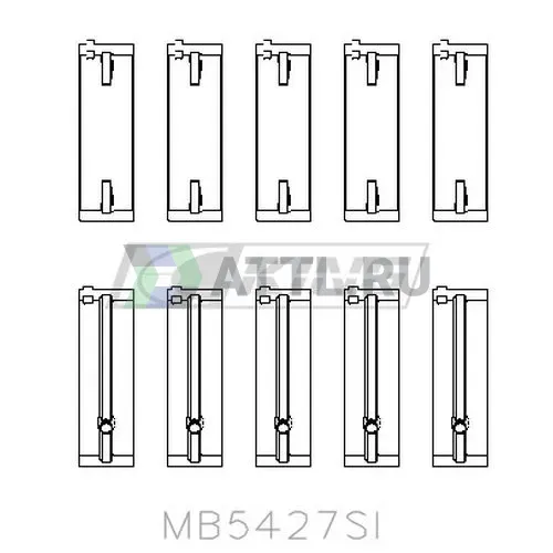 Вкладыши коренные STD фото 2