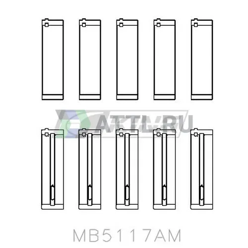 Вкладыши коренные STD фото 2