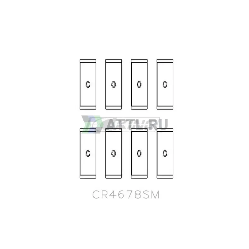 Вкладыши шатунные STD фото 2