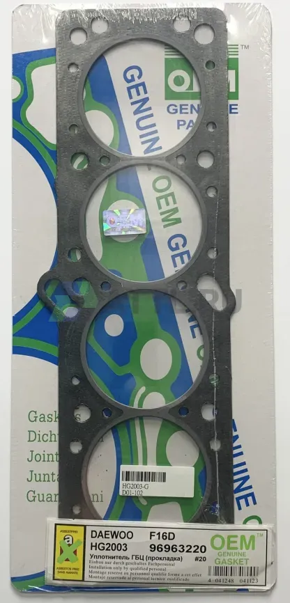 Прокладка ГБЦ F14D3 (HG2003-G) фото 1