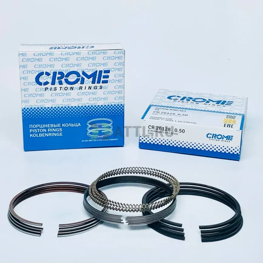 Комплект поршневых колец на 4 цил. +050 C-Max 1.6V фото 1