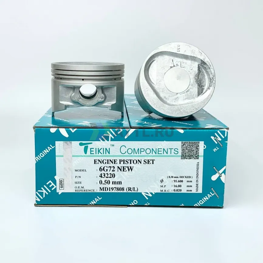 Комплект поршней 6G72 (R/L) фото 1