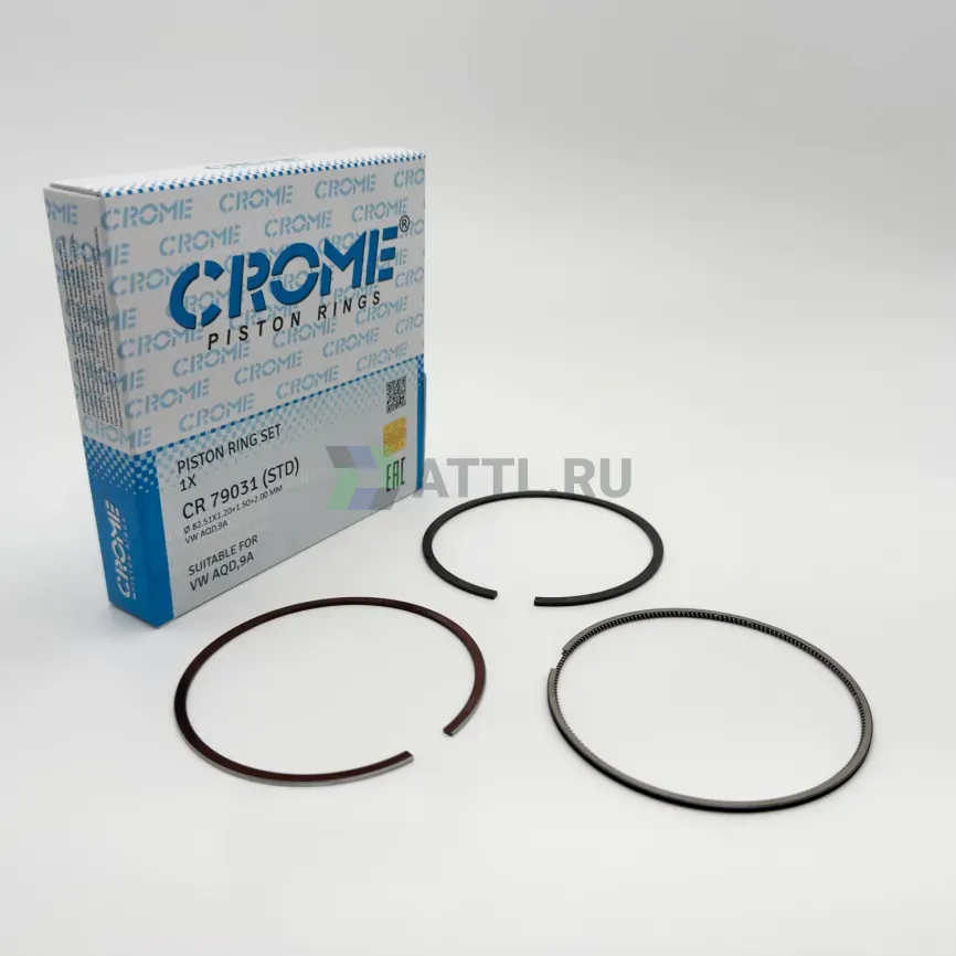 Комплект поршневых колец на 1 цил. STD ABK,AAD фото 1