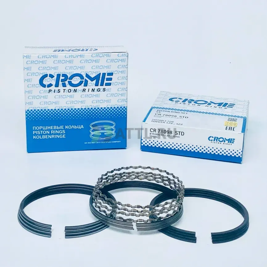 Комплект поршневых колец на 4 цил. STD 1ZZ,3ZZ фото 1