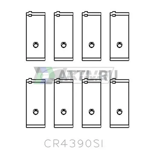 Вкладыши шатунные STD фото 2