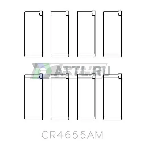 Вкладыши шатунные STD фото 2