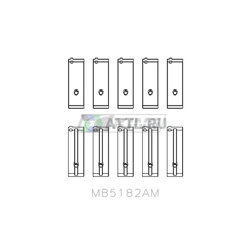 Вкладыши коренные STD фото 2