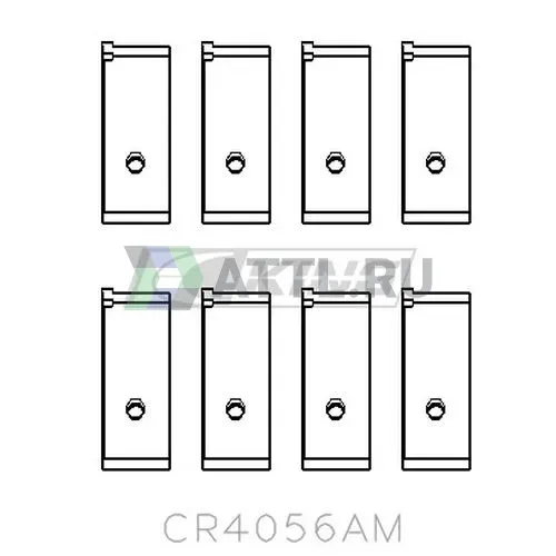 Вкладыши шатунные STD фото 2