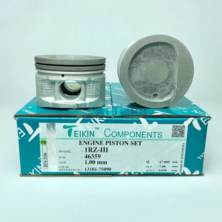 Комплект поршней 1RZ-III d86+1.00 1,75-1,5-4 фото 1