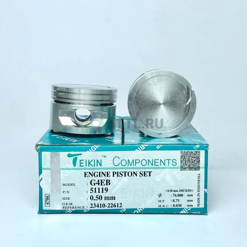 Комплект поршней G4EB фото 1