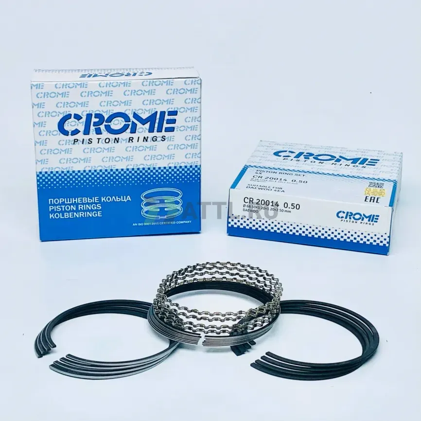 Комплект поршневых колец на 4 цил. +050 4EA фото 1