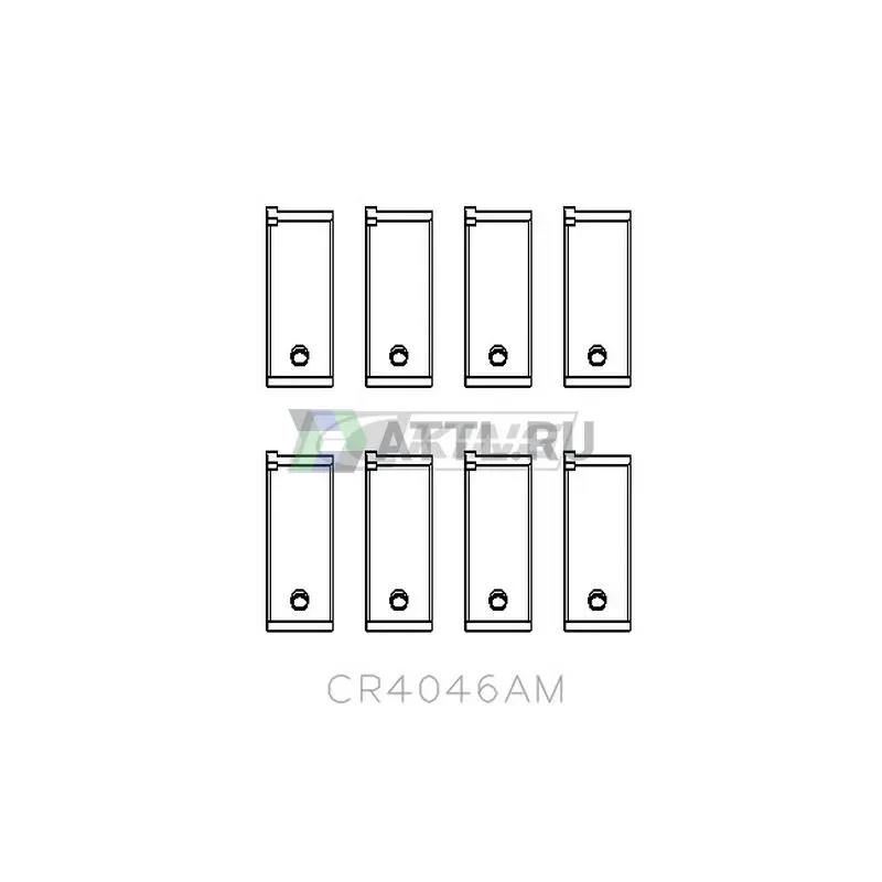 Вкладыши шатунные STD фото 2