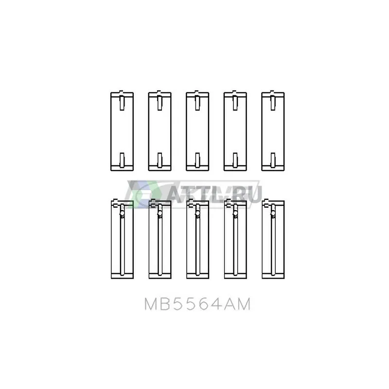 Вкладыши коренные STD фото 2