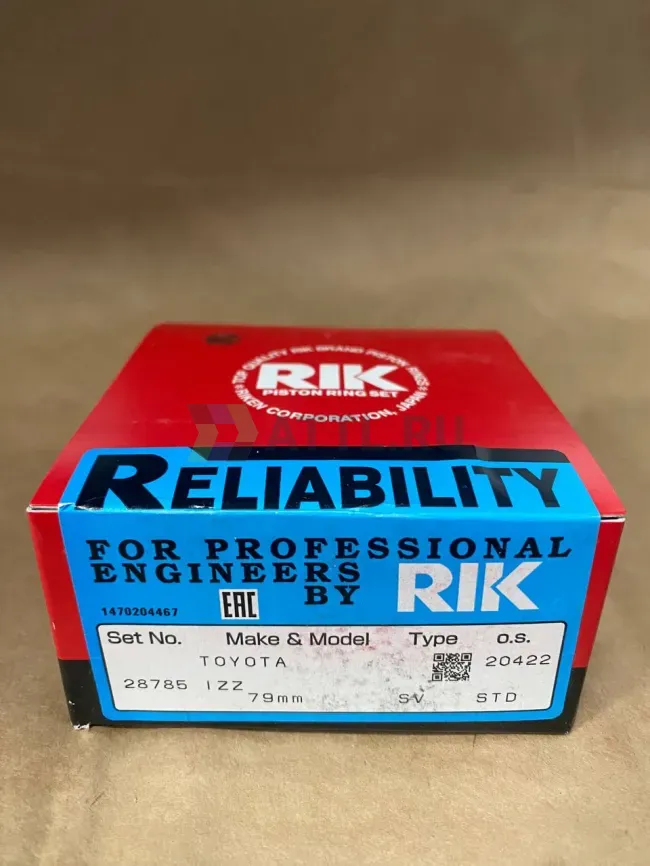 Поршневые кольца 1ZZ фото 1
