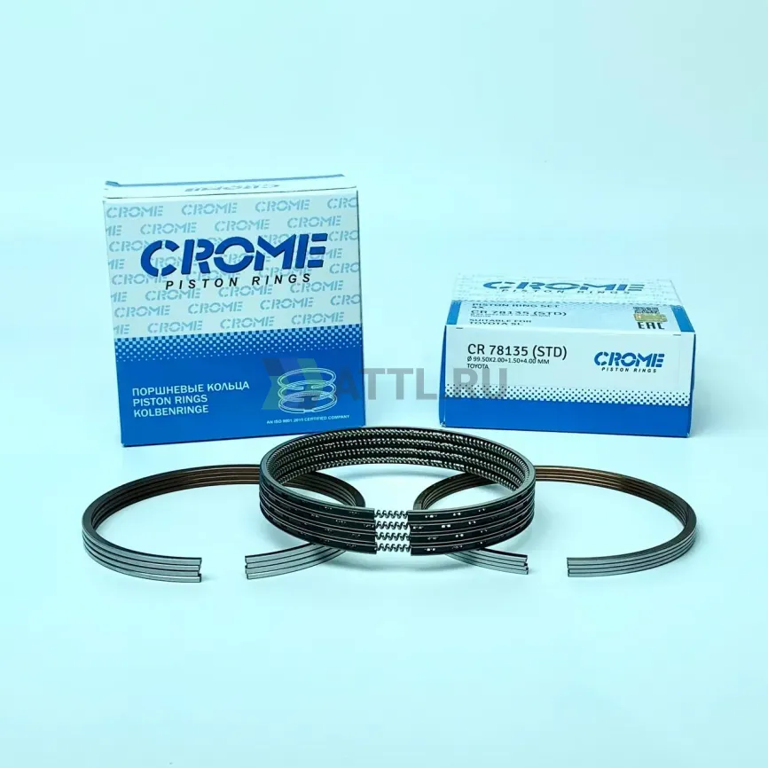 Комплект поршневых колец на 4 цил. STD 5L фото 2